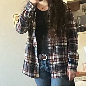 Plaid Women's button up shirt